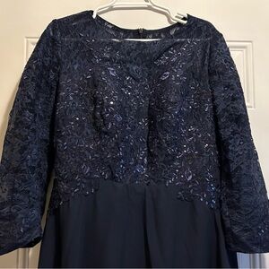 ELEGANT, DARK BLUE WITH SEQUINS, GORGEOUS…